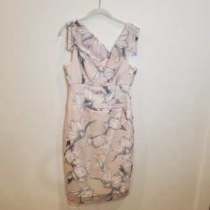 NWT Black Halo Sleeveless Cocktail Dress